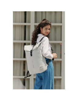 Xd design plecak wodoodporny urban flap-top off white pn:p706.2613 2