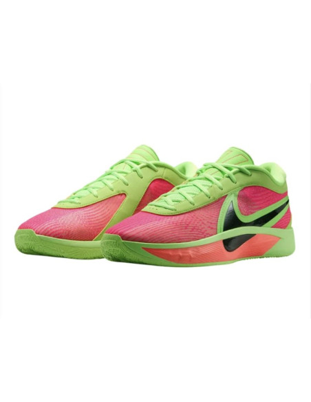 Buty nike giannis freak 6 "eva" lime blast/metallic silver/hyper pink hj9109-300