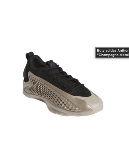 Buty adidas anthony edwards 1 low champagne metallic jq6133