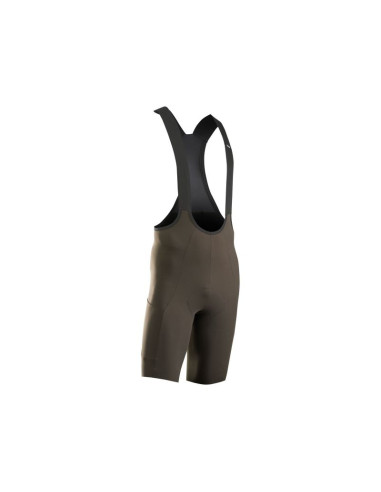 Spodenki rowerowe northwave extreme rock bibshort brązowe