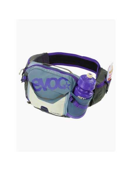 Nerka rowerowa evoc hip pack pro 3 steel/violet/dark olive