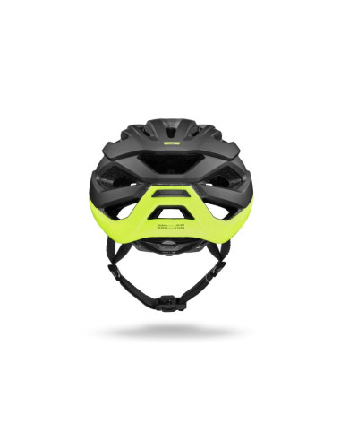 Kask rowerowy julbo fast lane black/yellow czarny