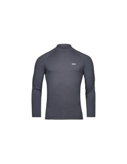 Koszulka rowerowa poc m's layer merino mock neck jersey szara