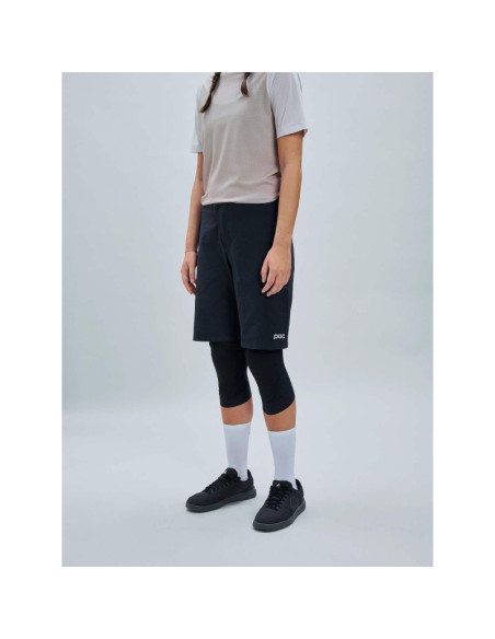 Spodenki rowerowe poc w's motion air shorts czarny