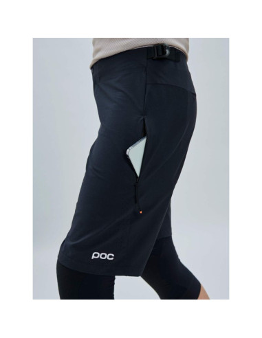 Spodenki rowerowe poc w's motion air shorts czarny