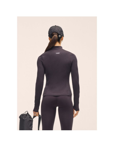 Kurtka damska casall soft touch zip jacket kolor czarny