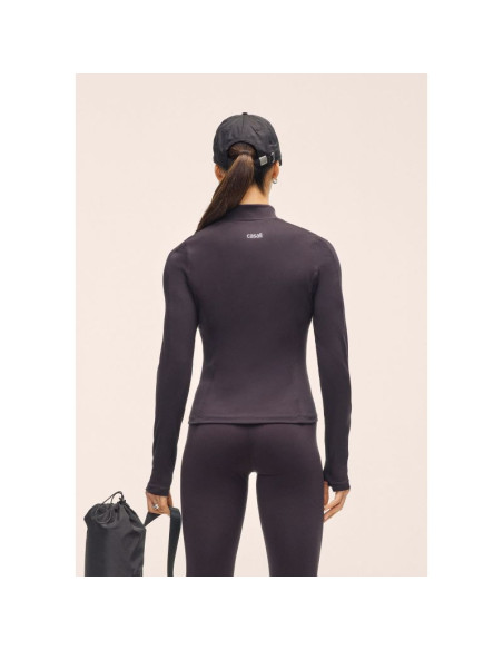 Kurtka damska casall soft touch zip jacket kolor czarny