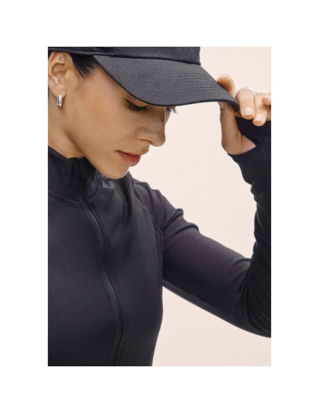 Kurtka damska casall soft touch zip jacket kolor czarny
