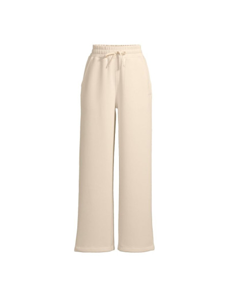 Spodnie damskie casall peachy straight leg jogger kolor biały