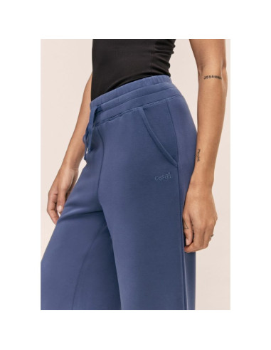Spodnie damskie casall peachy straight leg jogger kolor granatowy