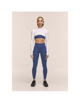Legginsy treningowe damskie casall performance running tights kolor granatowy