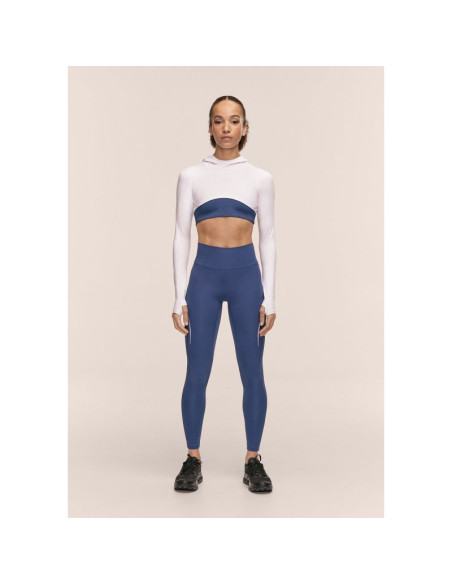 Legginsy treningowe damskie casall performance running tights kolor granatowy
