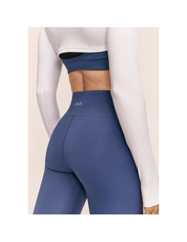 Legginsy treningowe damskie casall performance running tights kolor granatowy