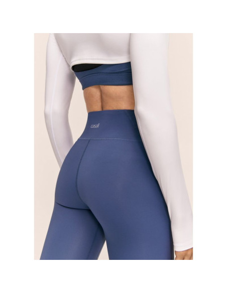 Legginsy treningowe damskie casall performance running tights kolor granatowy