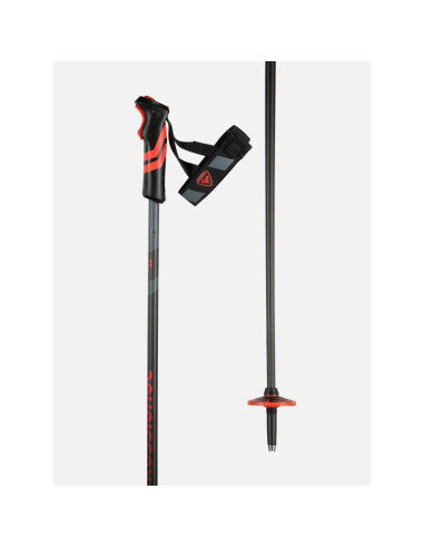 Kije narciarskie rossignol tactic carbon clip red czerwony