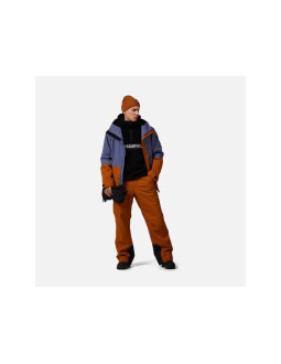 Bluza męska męska rossignol alltrack anorak fleece czarna 2