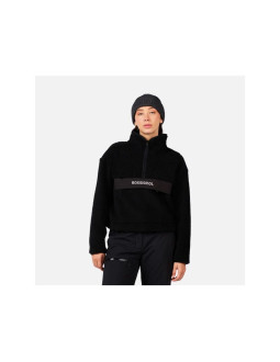 Bluza damska rossignol w alltrack hz fleece czarna