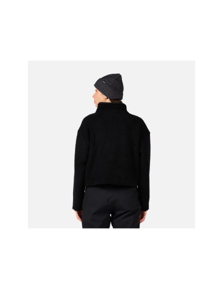 Bluza damska rossignol w alltrack hz fleece czarna