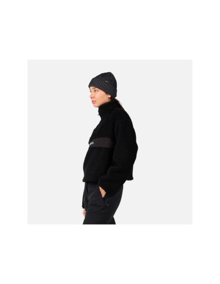 Bluza damska rossignol w alltrack hz fleece czarna