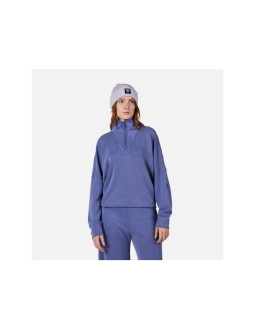 Bluza damska rossignol w chavanette hz scuba fleece niebieska