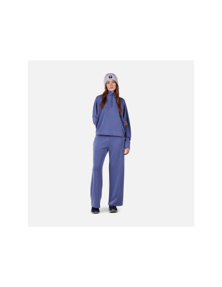 Bluza damska rossignol w chavanette hz scuba fleece niebieska