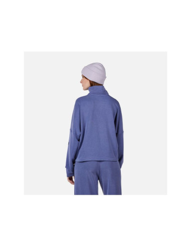 Bluza damska rossignol w chavanette hz scuba fleece niebieska