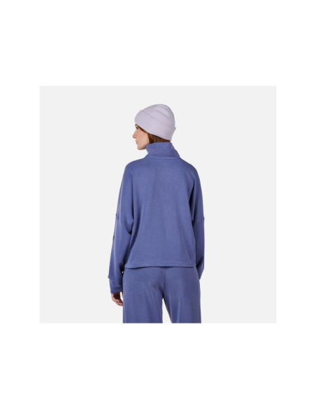 Bluza damska rossignol w chavanette hz scuba fleece niebieska