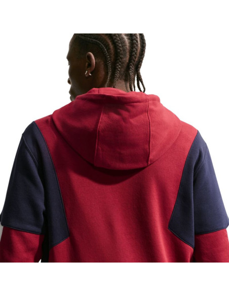 Dres męski nike sportswear club bordowy hv1165 613