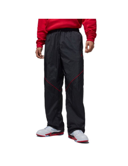 Spodnie męskie dresy air jordan brooklyn draft czarne - ib1047-010