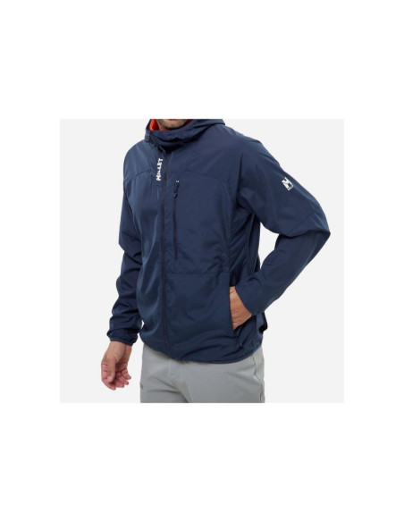 Kurtka męska millet parmelan windbreaker hoodie m granatowa
