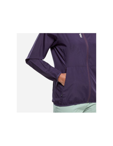 Kurtka damska millet parmelan windbreaker hoodie w fioletowa