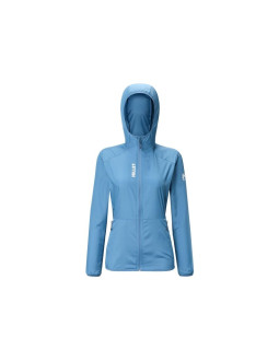 Kurtka damska millet parmelan windbreaker hoodie w niebieska