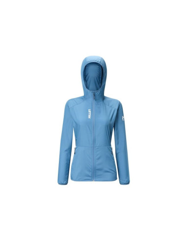 Kurtka damska millet parmelan windbreaker hoodie w niebieska