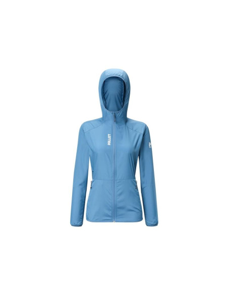 Kurtka damska millet parmelan windbreaker hoodie w niebieska