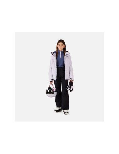 Spodnie narciarskie dziecięce rossignol girl insulated ski pant czarne