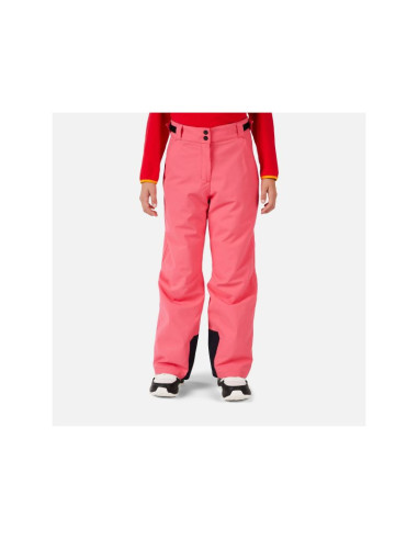 Spodnie narciarskie dziecięce rossignol girl insulated ski pant różowe