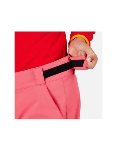 Spodnie narciarskie dziecięce rossignol girl insulated ski pant różowe