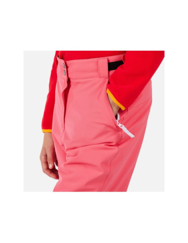 Spodnie narciarskie dziecięce rossignol girl insulated ski pant różowe