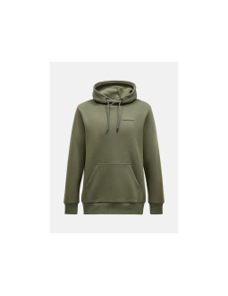 Bluza peak performance m original small logo hoo zielony