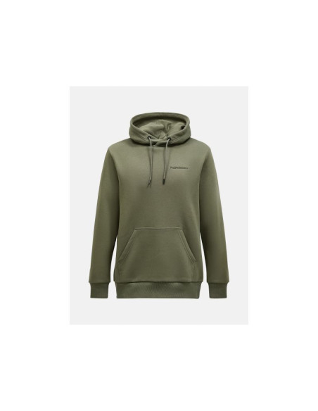 Bluza peak performance m original small logo hoo zielony