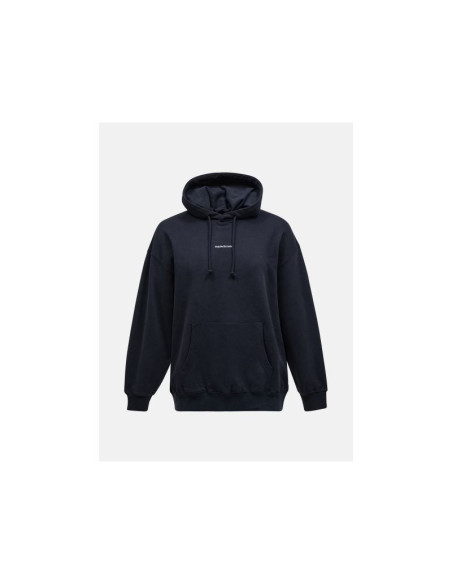 Bluza peak performance m original terry hood czarny