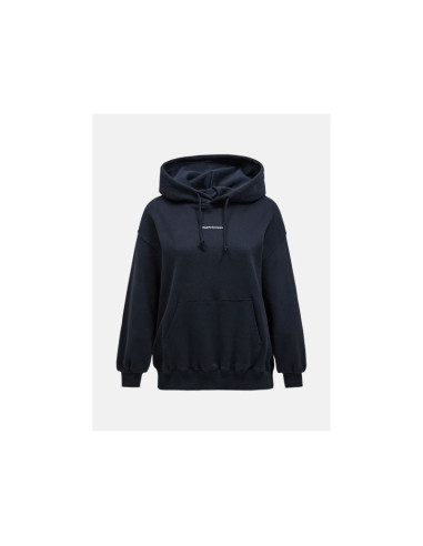 Bluza peak performance w original terry hood czarny