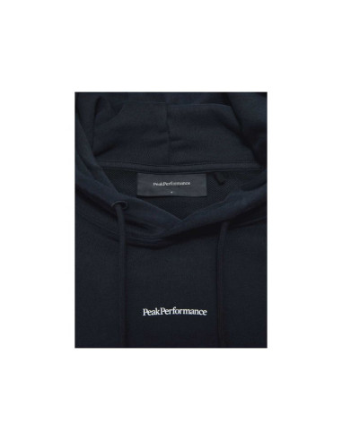 Bluza peak performance w original terry hood czarny