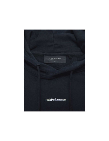 Bluza peak performance w original terry hood czarny