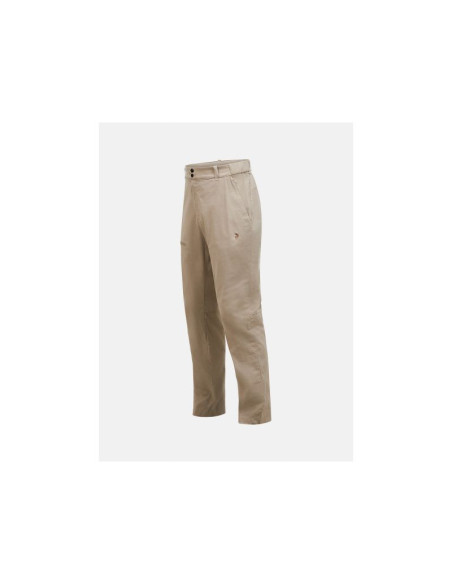 Spodnie męskie peak performance m iconiq pants kolor beżowy