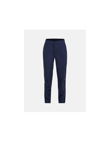 Spodnie damskie peak performance w player pants kolor granatowy