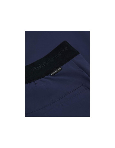Spodnie damskie peak performance w player pants kolor granatowy