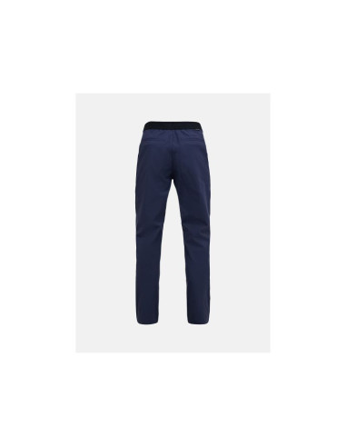 Spodnie damskie peak performance w player pants kolor granatowy