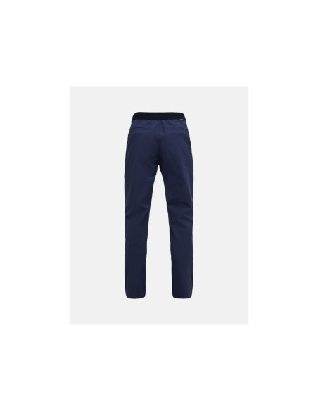 Spodnie damskie peak performance w player pants kolor granatowy