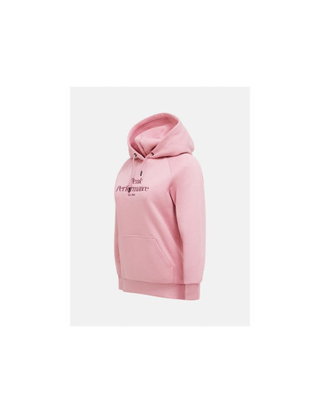 Bluza damska peak performance w original hood kolor różowy